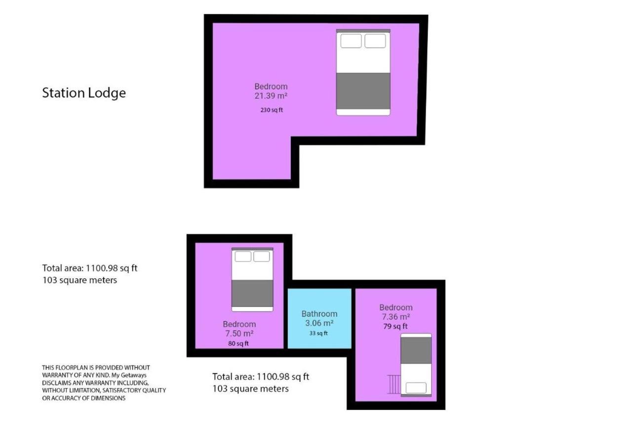 Station Lodge By My Getaways برايتون المظهر الخارجي الصورة